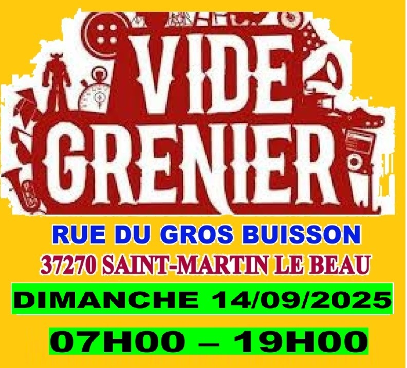 VIDE-GRENIERS 2026 DU TCSMB