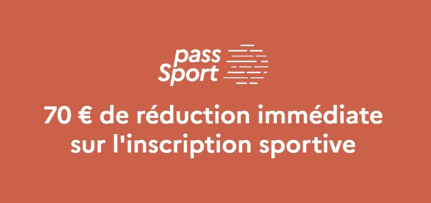 LE PASS'SPORT - Une Aide de 70€/enfant pour les inscriptions sportives