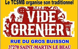 VIDE-GRENIERS 2026 DU TCSMB
