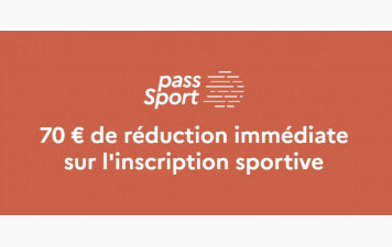 LE PASS'SPORT - Une Aide de 70€/enfant pour les inscriptions sportives