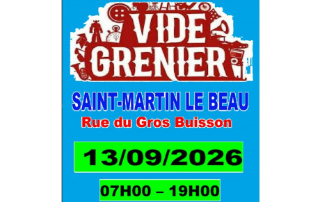 VIDE-GRENIERS 2026 DU TCSMB